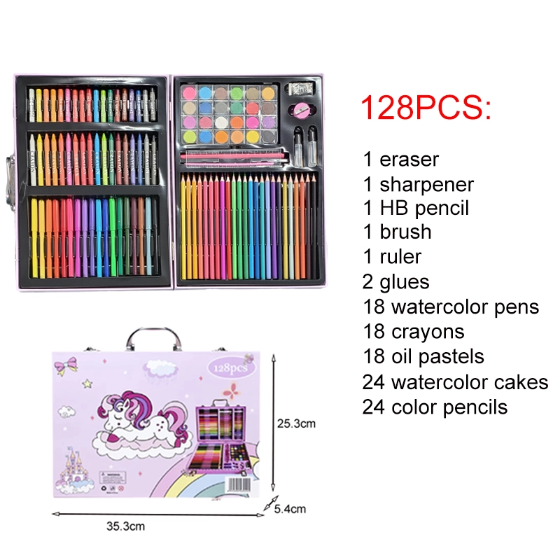 128 Pcs Painting Art Stationery Set - Image 4