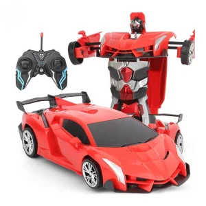 Remote Control Transforming Robot Car